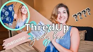 THREDUP GOODY BOX // unboxing & try on!