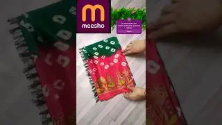 Meeshoo Saree Haul 💯✅#shorts #youtubeshorts #fashion #meeshohaul #lifestyle #beautyblogger
