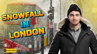 Snow Falls in LONDON Like Never Before!