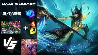 SUPPORT Nami vs Soraka - NA Challenger Patch 14.18