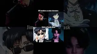 BTS as anime characters(according to chatgpt)#bts#fypシ゚viral#kpop