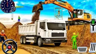 Real Construction Simulator 3D - JCB Excavator Driving Game - Android gameplay #5