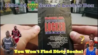 No Dirty Socks In This 1993-94 Upper Deck Series Two Locker Box