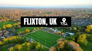 The Most STUNNING Sunset Over a Football Pitch recorded by a Drone