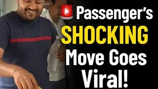 🚨 Passenger&rsquo;s Shocking Move Goes Viral! #ViralVideo #CaughtOnCamera #TrainTheft #ShockingMoment
