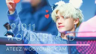 191011 WONDERLAND ATEEZ 우영 직캠 에이티즈 WOOYOUNG