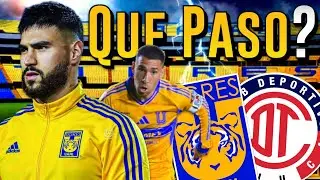 🤬 ¡NO JUGAMOS A NADA! Tigres y Toluca empatan a 0… una decepción 