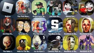 Nextbots In Playground Mod,Sandbox In Space,Roblox,Skibidi Toilet Shooting,Winter Frozen Bot