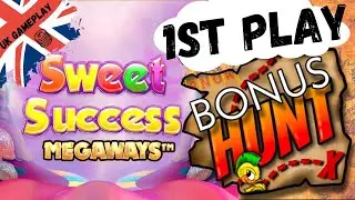 1st Time Playing Sweet Success Megaways - 3 Bonuses - PUNK Slots 2021