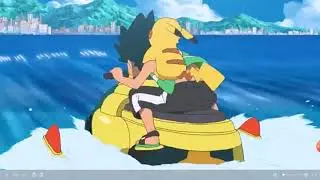 pokemon season [20] sun and moon first episode ash's entrance