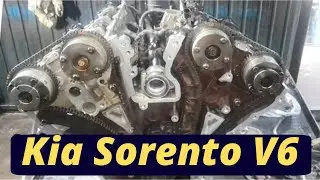kia sorento v6 engine timing chain kia sorento 2017 3.8l | 2011 KIA SORENTO Timing chain replacement