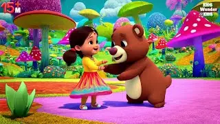 Benny the Bear's Happy Garden Run and Jump Song | Nursery Rhymes & Kids Songs