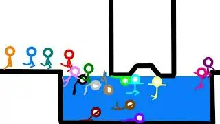 stick death maze stage 8 : water