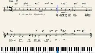 I Cover The Waterfront  [lead sheet]