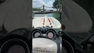 Docking onto a Connect-a-port XL6 PWC lift. Jet Ski Docking