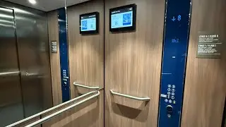 Nice, France | BRAND NEW Kone MonoSpace Lifts | Le M&eacute;ridien