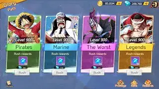 All Glory Paths Completed | OP: Voyage Chronicle | Bounty Pirates | Pirate Duel | Yonko Combat