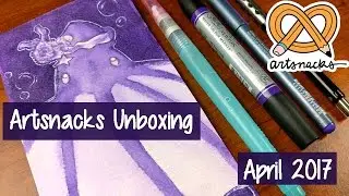 ARTSNACKS: распаковка + обзор ~ Апрель 2017 ~ Kaatydid Art