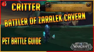 Critter Battler of Zaralek cavern Pet Battle Guide - Dragonflight