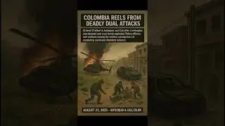 Colombia shaken by deadly dual attacks #shorts #news @aljazeeraenglish @BBCWorldService