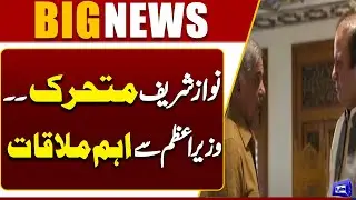 Nawaz Sharif Active - Important Meeting With The Prime Minister | Dunya News
