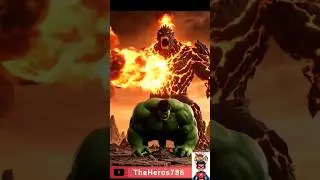 Hulk vs Fire Monster 🔥 | Action Thriller Fight | Kids Urdu Story