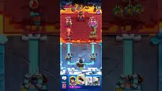 Fighting in Clan Wars 💥 | Clash Royale #shorts #shortvideo #clashroyale #games #supercell #clash