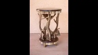 Shaping the Antler Structure &mdash; Fallow Deer End Table Build (Ep. 2)