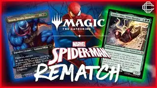 Геймплей колод Человека-паука! Майлз против Венома | Игра 2 | #MTG #SpiderMan #UniversesBeyond