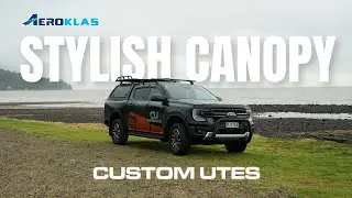Ford Ranger Aeroklas Stylish Canopy by Custom Utes