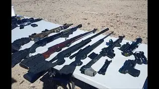 Another Hodge Rd. Recreational Shooting Site Trip: 2-6-22: Part 2: TS doing some shooting