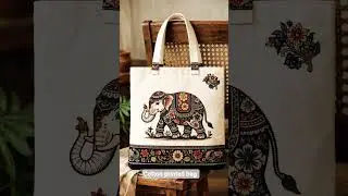 cotton printed bag...&hearts;️ #cottonbags #jute #baglover