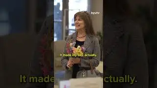 Никогда не знаешь, как доброта и цветы могут изменить чей-то день 🌷❤️