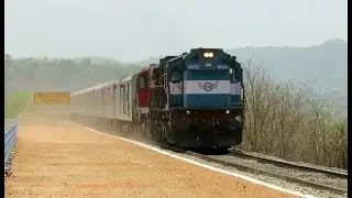 Beat This Tornado !! Dust Storm : Goa Rajdhani Express Ripped Apart Saundal : Konkan Railway