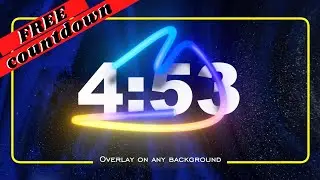 FREE 5 Minute & 1 Minute countdown + FREE FCPX Countdown plugin to come | Spanish & English Versions