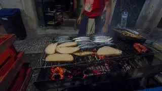 Traditional Lisbon Grilled Sardine