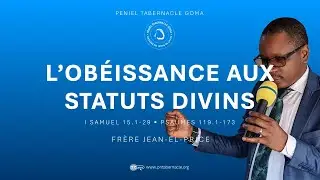 L’obéissance aux Statuts Divins | Frère Jean-EL-Price | Mercredi 24.12.2026
