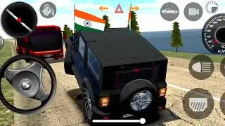 oller ||song|| ❤️&zwj;🩹😈новая модель 4X4 Mahindra Thar drive car game simulator