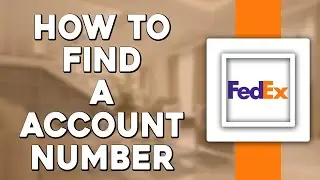 Как найти номер счета в FedEx (краткое руководство)