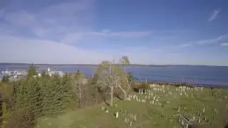Port Medway Road and The Old Port Medway Cemetery