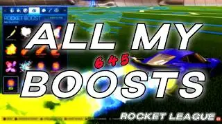 ALL MY BOOSTS in ROCKET LEAGUE - JANUARY 2026