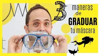Como graduar una máscara de buceo: Las 3 opciones || centro óptico Las Artes
