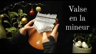 Chopin - Valse en la mineur - 34 key kalimba cover with tabs