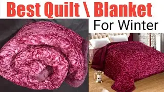 Best Quilt | Double Bed Blanket /Quilt | Flipkart Winter Blanket | Best Blanket in India 2022..