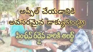 Ntr bharosa pension scheme | NTR bharosa pension ap