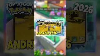 TOP MELHORES JOGOS POK&Eacute;MON ANDROID 2026 #pokemon #android