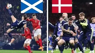 Scotland defeated Denmark 4&ndash;2 in a dramatic World Cup Qualifier Highlights