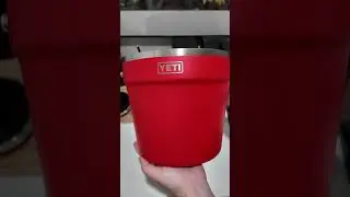 #yeti #yeticoolers #yeticup #beverage #beveragebucket #coffee #unboxing #red #yetirambler