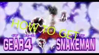 KING PIECE (HOW TO GET SNAKE MAN!!)