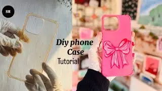 Phone back cover painting | Diy phone case painting at home | @artgallerybySH